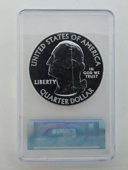 2012 5 OZ. Silver Quarter First Strike - Denali - MS69DMPL PCGS
