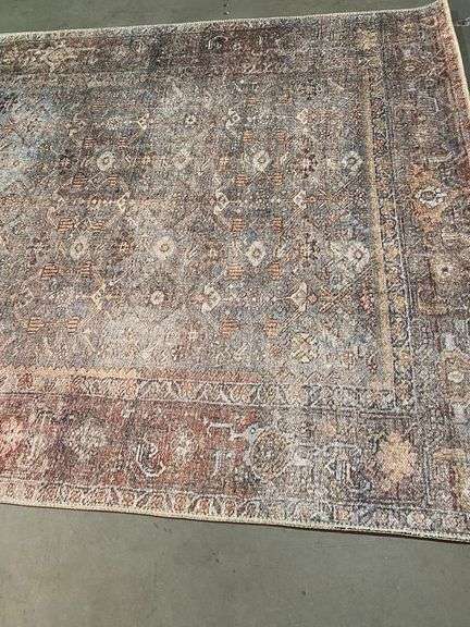 Magnificent Vintage Reproduction Design Rug 6x8