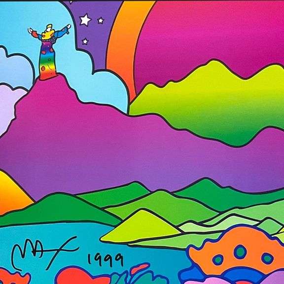 Heaven on Earth by Peter Max