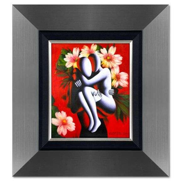 Between Mystic Blooms by Kostabi