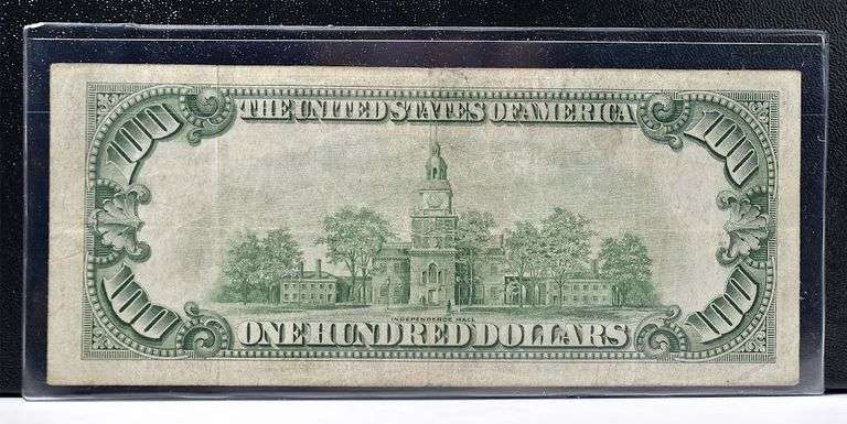 1934 Series $100 Note, Circulated