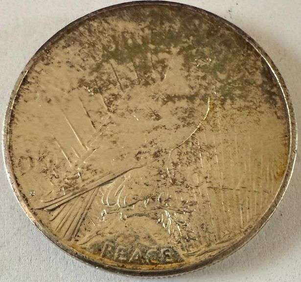 1923 s Frosty White BU Peace Dollar