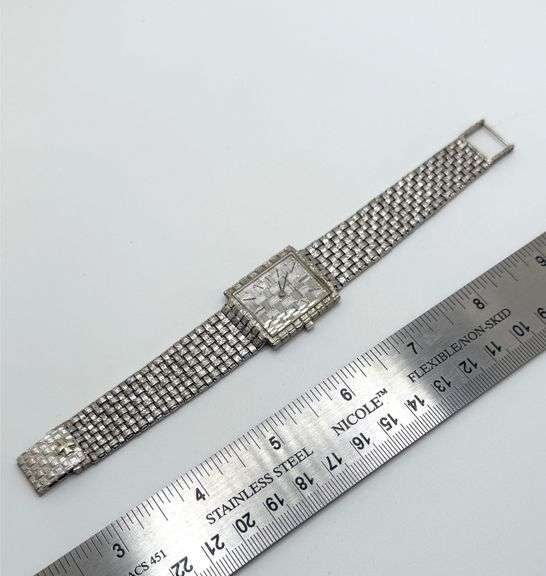 Vintage Vacheron & Constantine 18K White Gold Ladies Watch