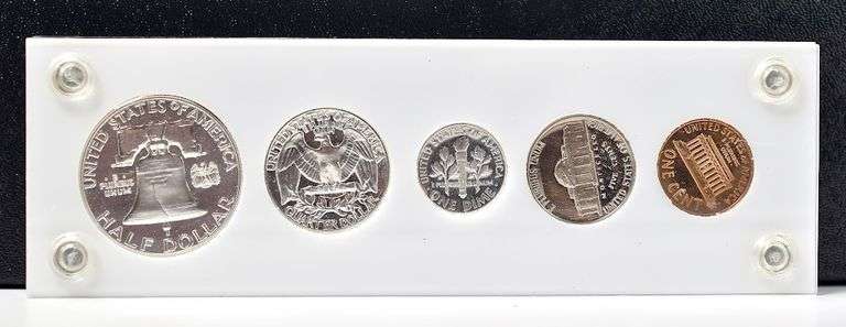 1962 United States Proof Set - Capital Plastics Case