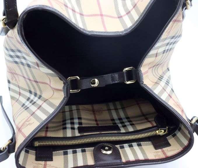 Burberry Haymarket check tote