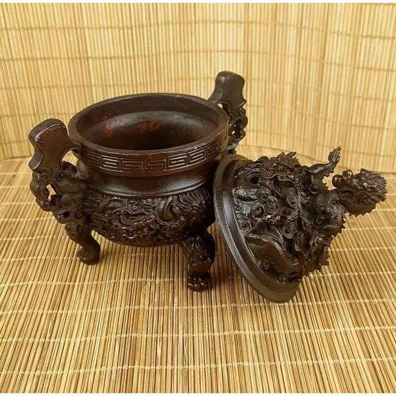 Nine Dragons Incense Burner