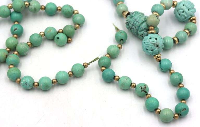 Turquoise beaded strand