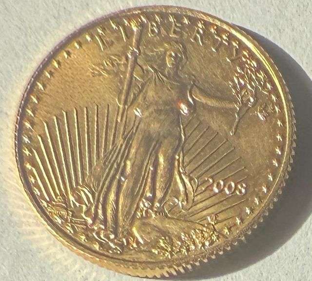 Totally Frosty BU 2008 $5 US Gold Eagle