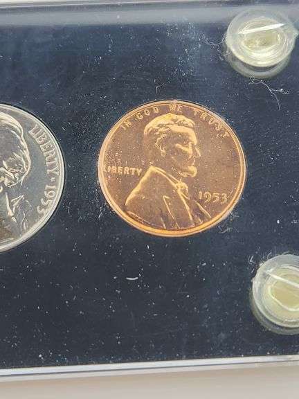 1953 United States Proof Set - Capital Plastics Case
