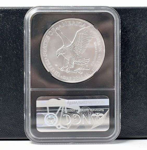 2021-S $1 T-2 American Silver Eagle NGC MS70 John Mercanti