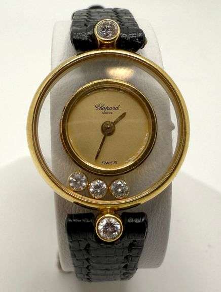 Spectacular Chopard Happy Diamond Watch
