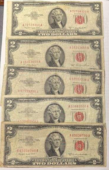 1953-63 Red Seal US Notes