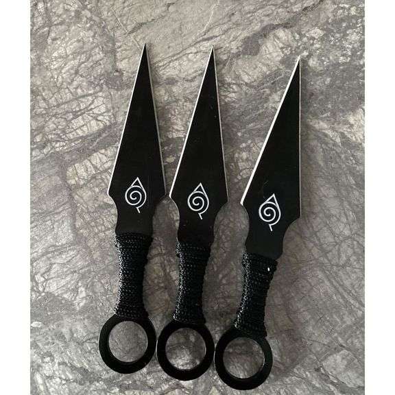 Lot of 3 Kunai Japanese Ninja Throwers