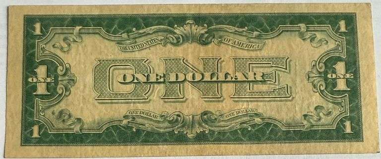 Near Unc $1 1928A Funny Back Silver Certificate.