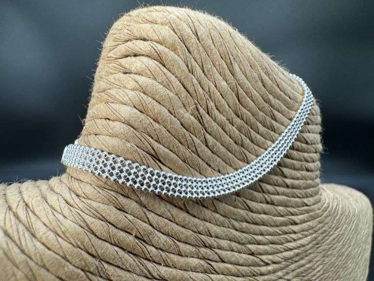 Sterling Silver Italian Ball Bead Strand Chain 4mm 925 Italy Bracelet 7"