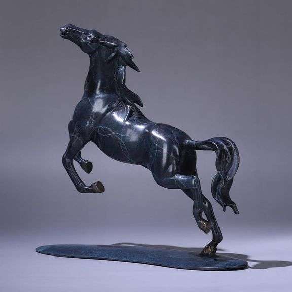 Handcrafted Brass Horse
