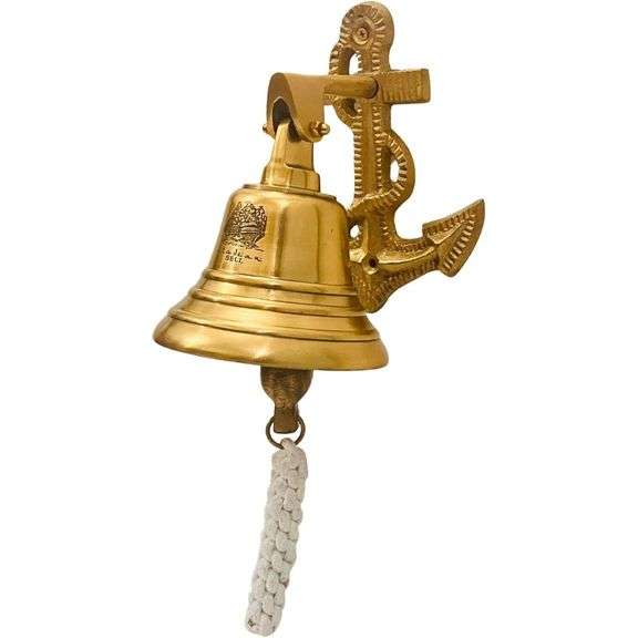 Wall-Mounted Anchor Ship Bell