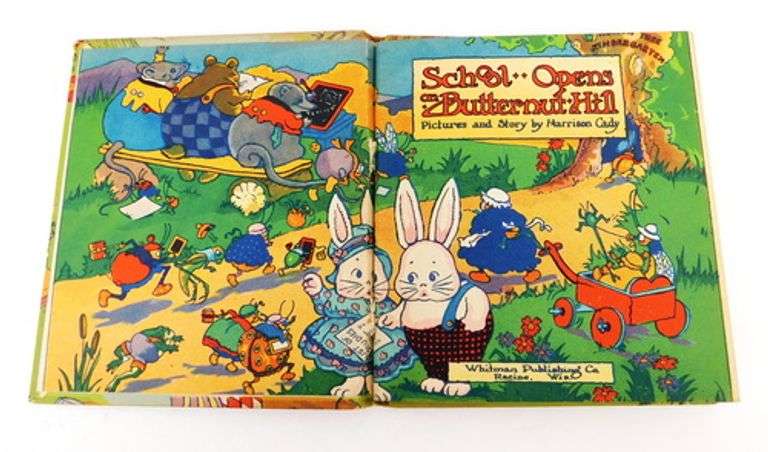 1929 School Opens on Butternut Hill Children's Book w/DJ