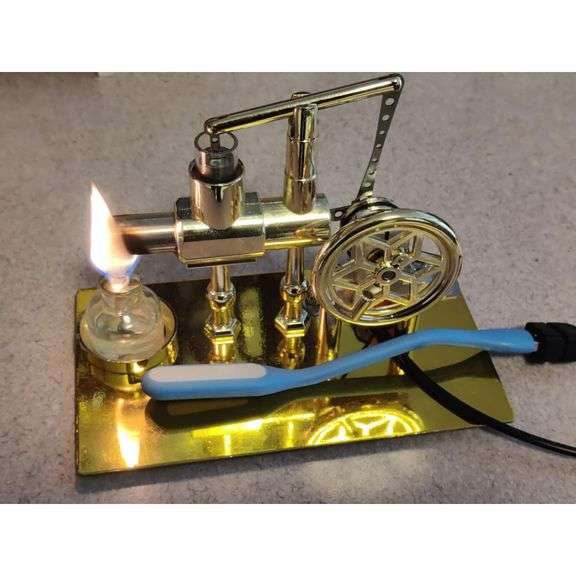 Hot Air Stirling Engine Motor Electricity Generator