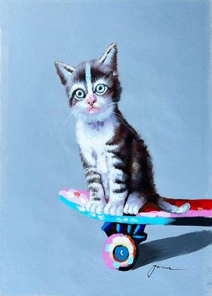 EXCEPTIONALY BEAUTIFUL  PAINTING ON CANVAS