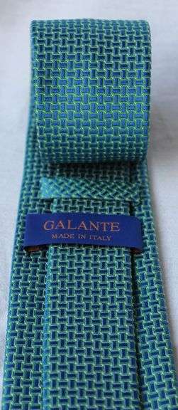 Fine Quality Italian Hand Made Silk Tie By Galante