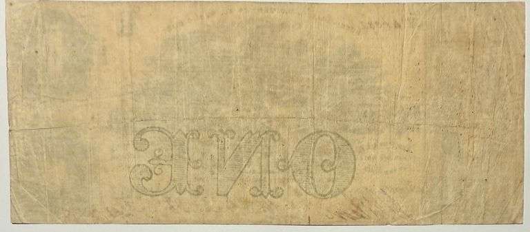 $1 Jan 1863 State of Alabama Note