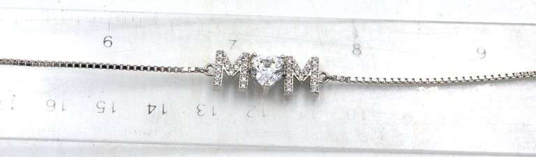 Vintage 925 sterling silver group lot of 8 bracelets