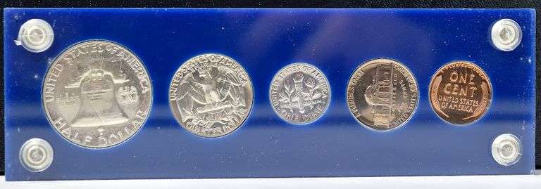 1957 United States Proof Set - Capital Plastics Case