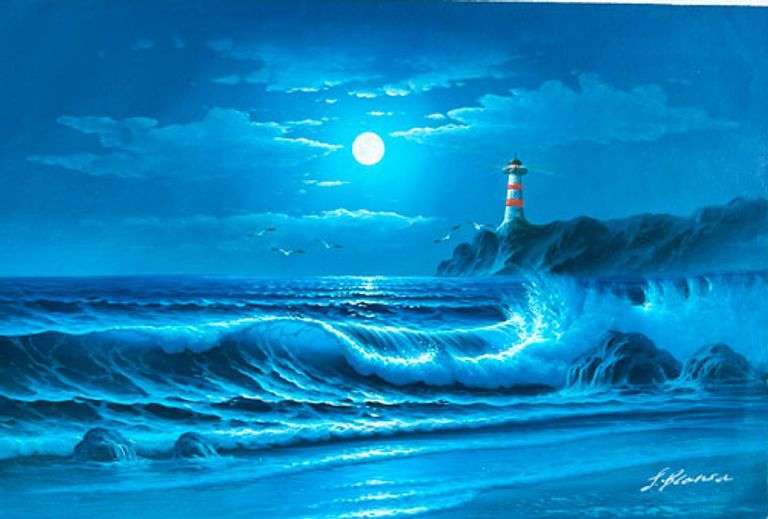 EXCEPTIONALY BEAUTIFUL  PAINTING ON CANVAS