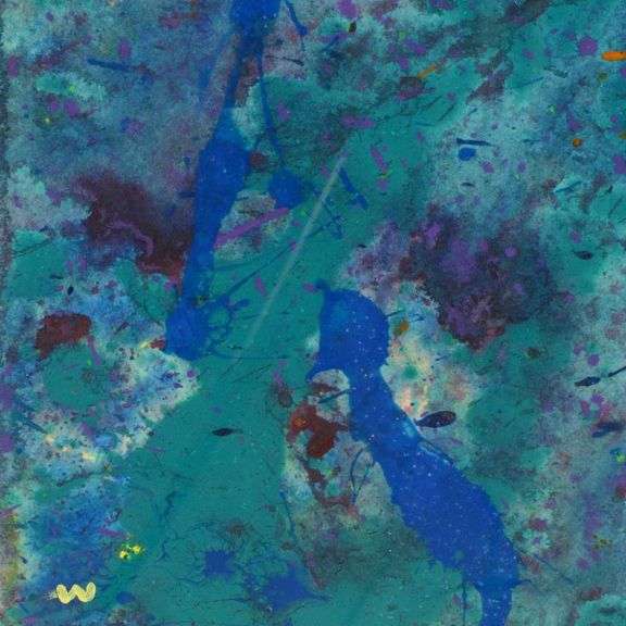 Abstract by Wyland Original