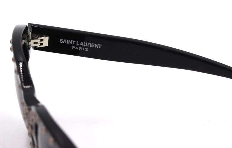 Saint Laurent  Surf Studded Sunglasses W/Box