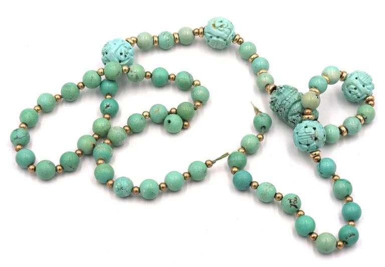 Turquoise beaded strand