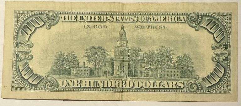 $100 Red Seal 1966 Fowler US Note