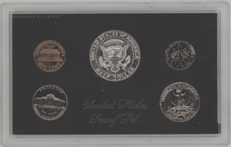 Scarce 1970-S Proof Sets with Small Date Lincoln Cent