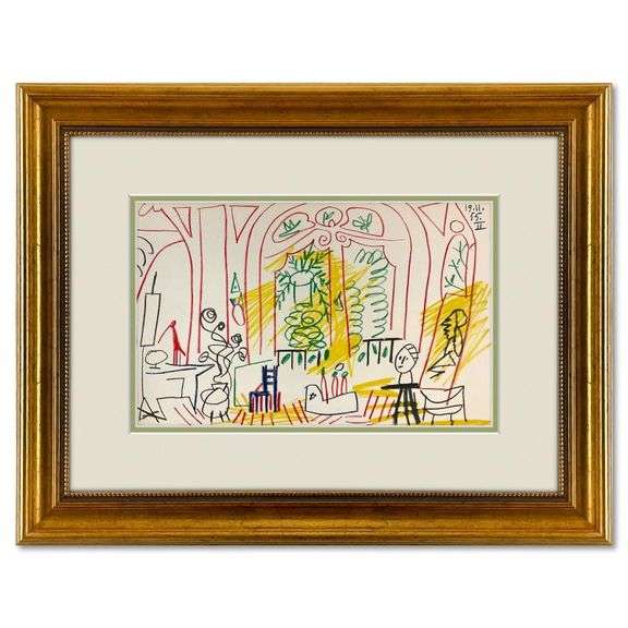 Carnet de Californie 19.11.55-II by Picasso (1881-1973)