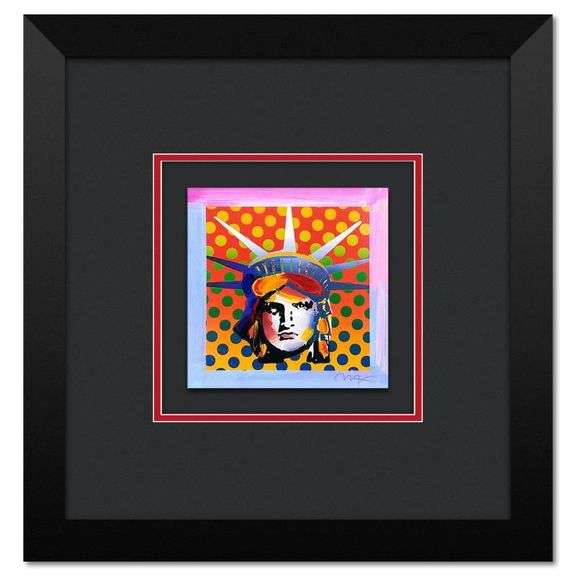 Liberty Head XI by Peter Max