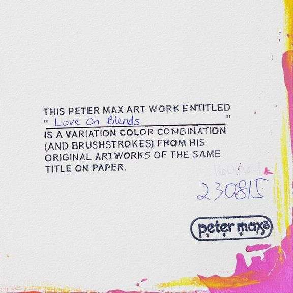Love by Peter Max