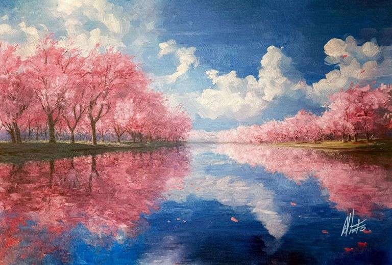 Alberto Insigne "Incanto Fiorito" Signed Giclee