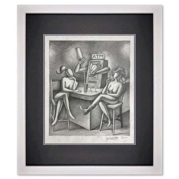 Full Bar - New York by Kostabi Original