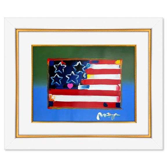 Flag by Peter Max