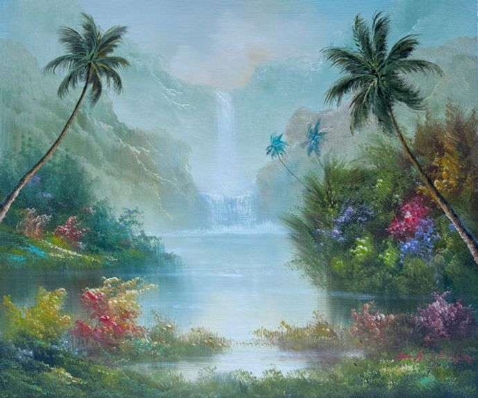 UNIQUE AND BEAUTIFUL PAINTING ON CANVAS