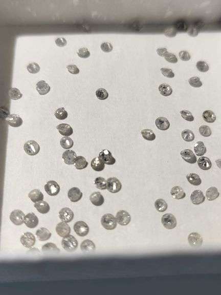 Very nice collection of 3.03ctw natural white Diamonds