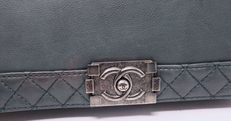 Chanel Boy Medium Reverso Calfskin Leather Shoulder Bag