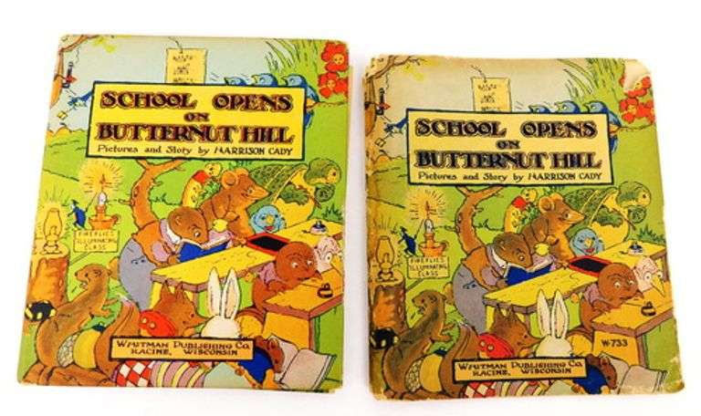 1929 School Opens on Butternut Hill Children's Book w/DJ