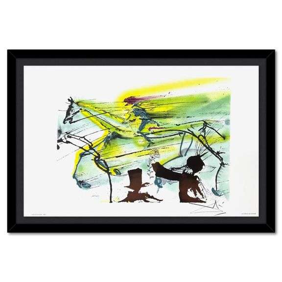 Le Cheval de Course (Race Horse) by Dali (1904-1989)