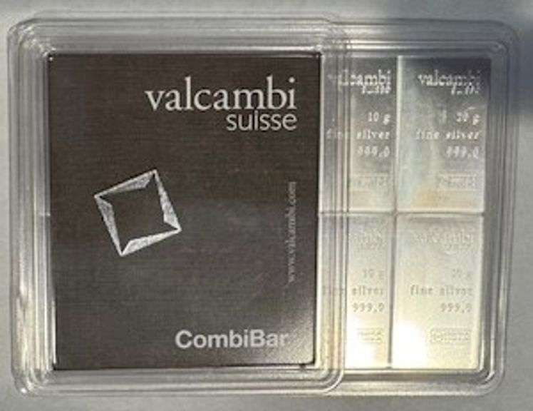 Valcambi Silver CombiBar 10 x 10 gram