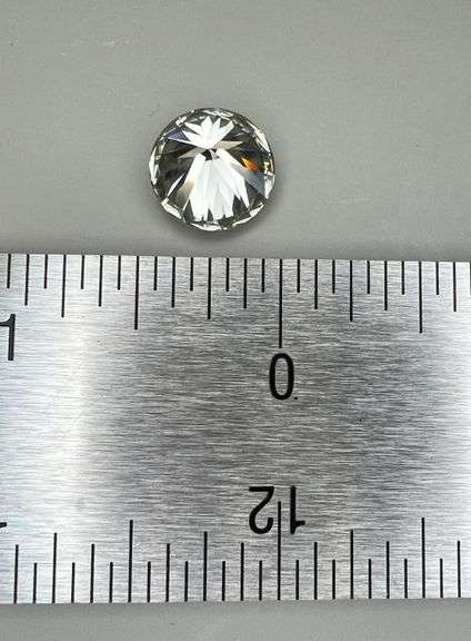 Large Sparkling 5 Ct White Lab Simulated Diamond Solitaire