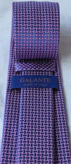Fine Quality Italian Hand Made Silk Tie By Galante