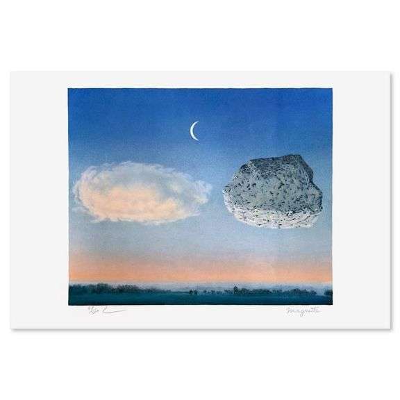 La Bataille de l'Argonne (The Battle of the Argonne) by Magritte