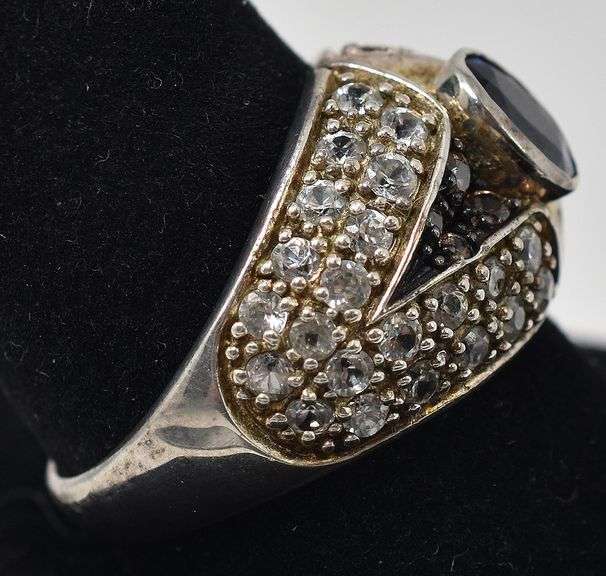 Multi-Gemstone Ring in Sterling Silver